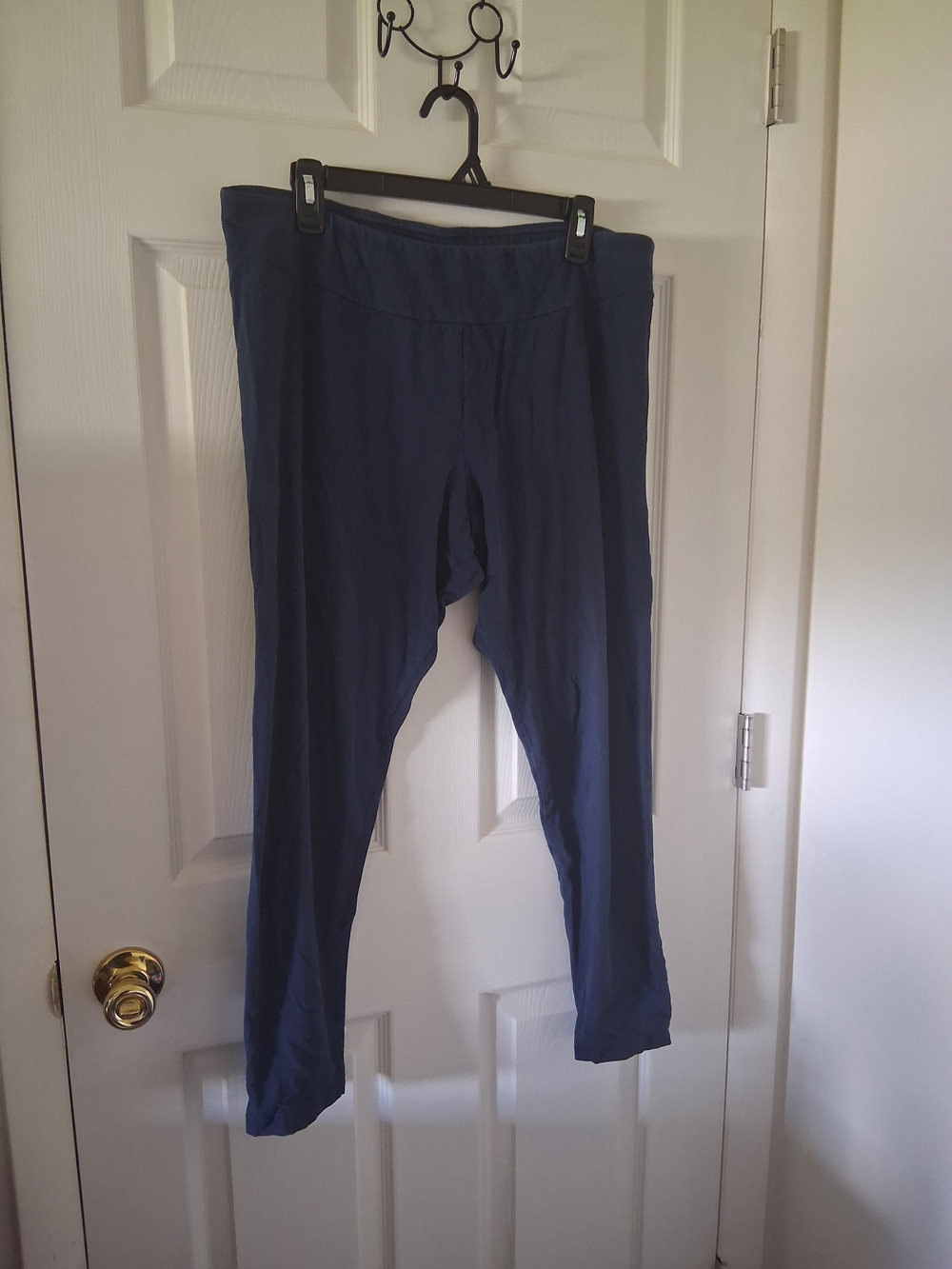 Time and Tru Navy Cotton Pull-On Leggings XXL